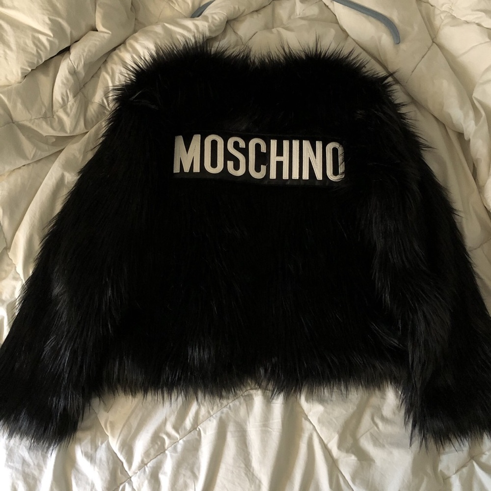 Moschino LIMITED EDITION Faux Fur Coat